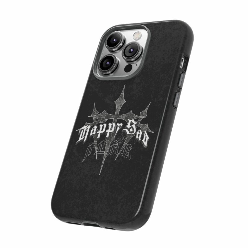 Tough Cases: Happy Sad Graphic Phone Case - Image 40