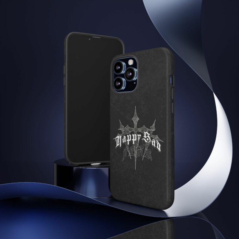 Tough Cases: Happy Sad Graphic Phone Case - Image 28