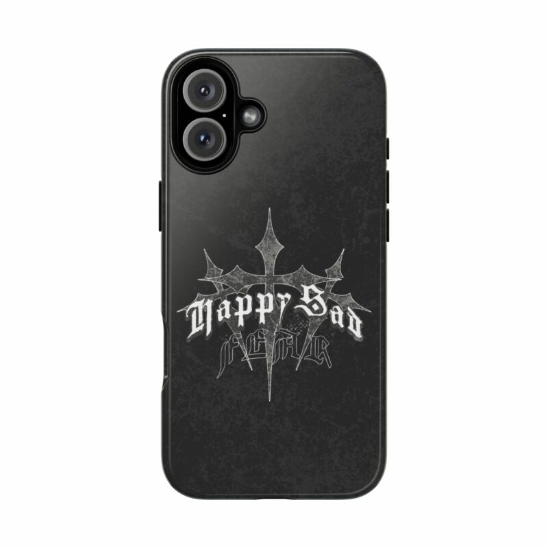 Tough Cases: Happy Sad Graphic Phone Case - Image 95