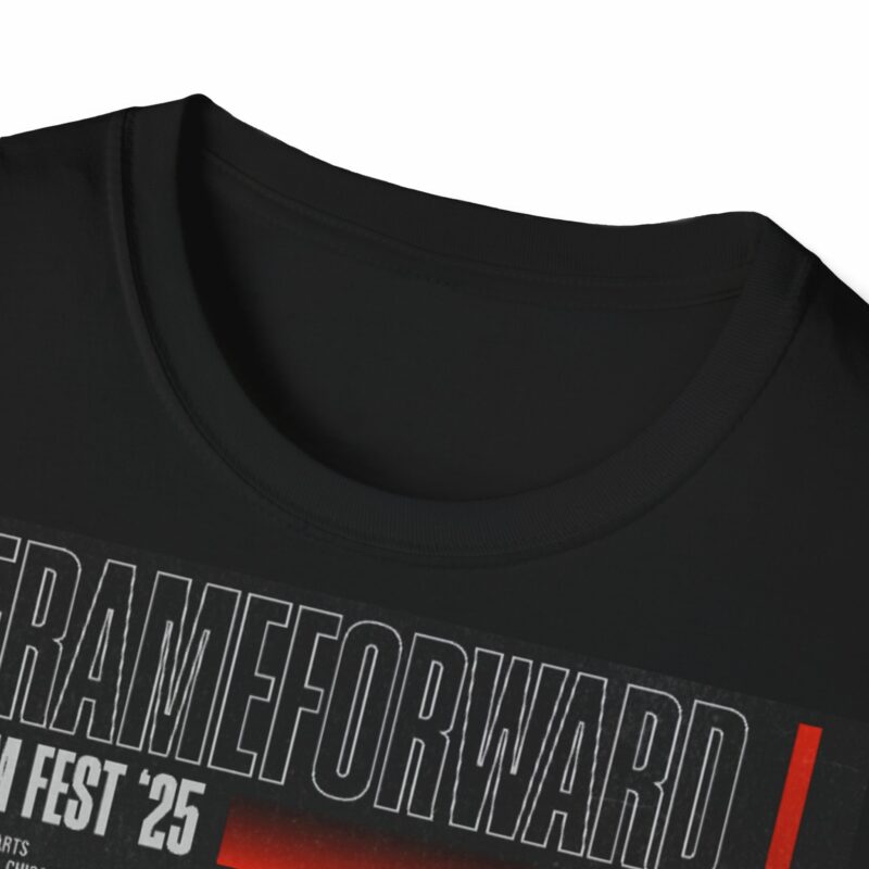 Film Festival Graphic T-Shirt - Unisex Softstyle Tee - Image 3