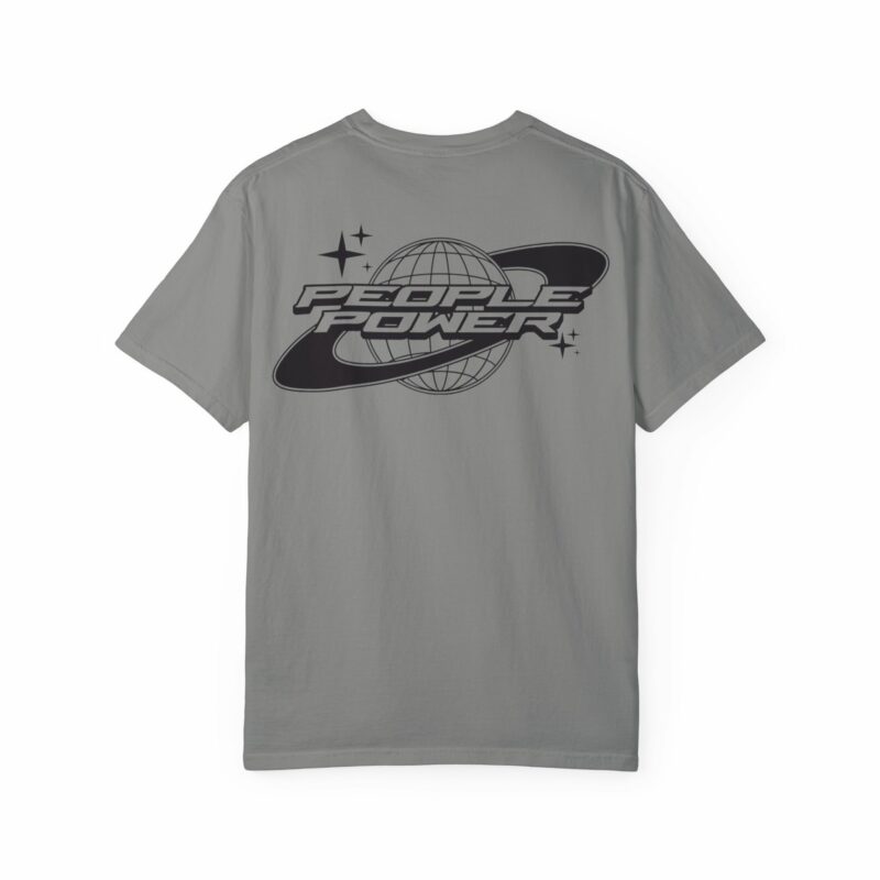 Retro People Power Graphic Tee, Unisex Planet Earth T-shirt - Image 26